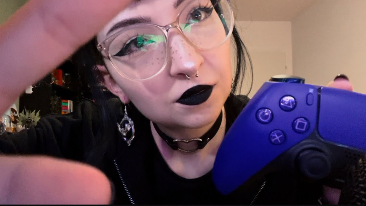 ASMR Goth Girl comforts you after losing to an Eldenring boss to many times