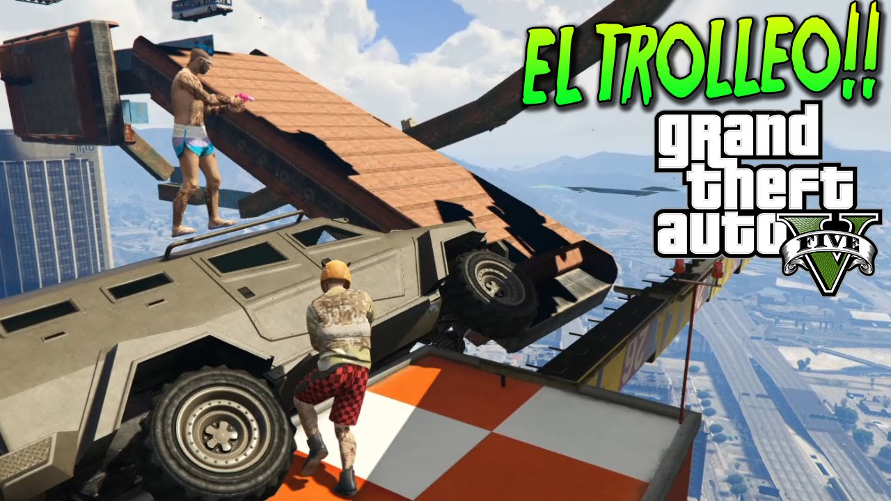 EL TROLL ES MUY TROLLEADO!!! DEATH RUN GTA V FaRgAn