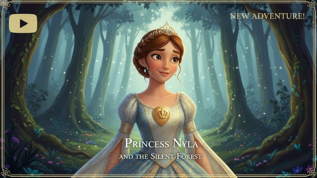 Princess Nyla and the Silent Forest | A Calm Bedtime Story for Kids (Chapter 3)