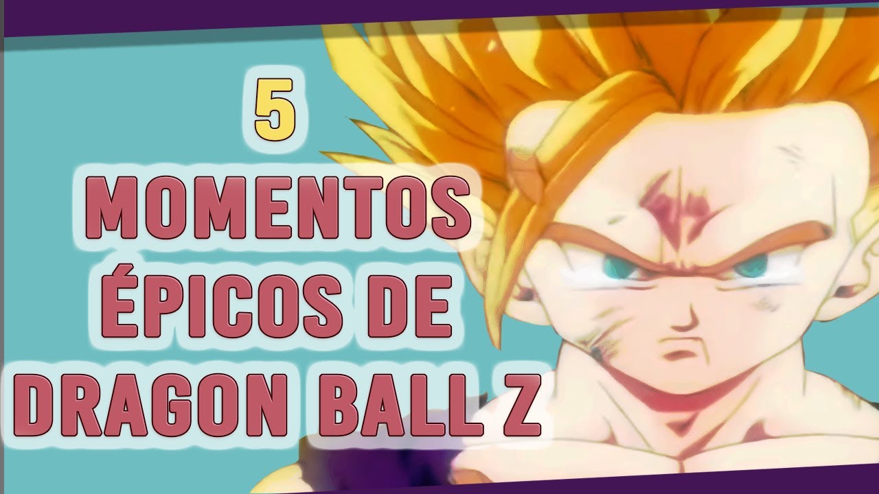 5 MOMENTOS ÉPICOS de DRAGON BALL Z 💪 │ Adren Sonozaki