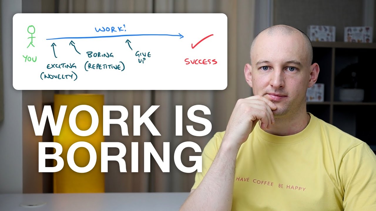 The Work Required For Success Is Boring - How To Do It Anyway