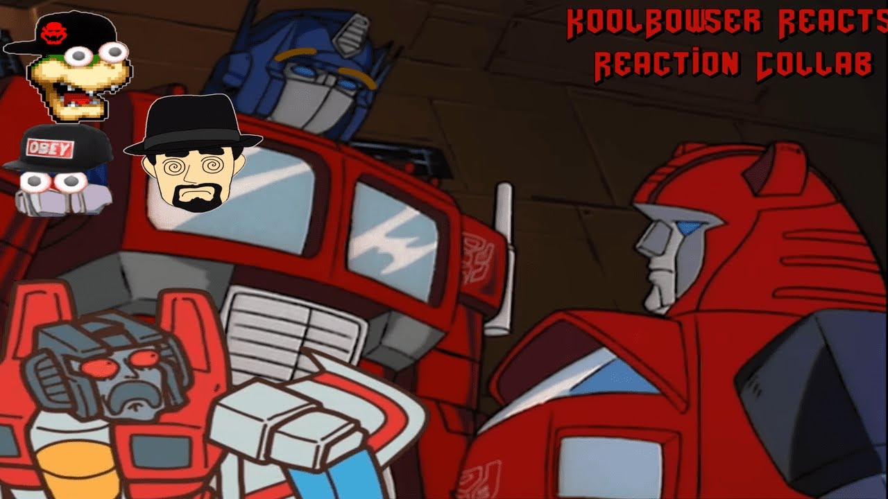 У трансформеров странные имена + Transformers Bizarre Bridge adventure | KoolBowser Reaction Collab