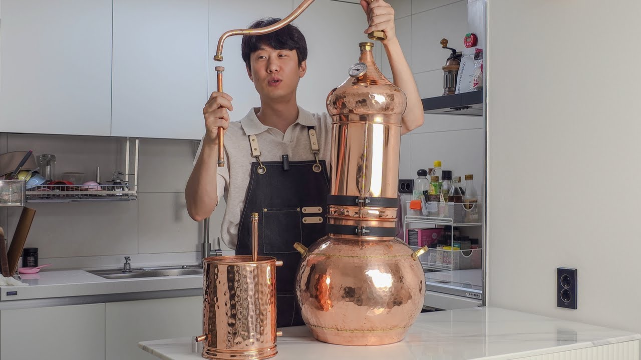 술 만들기 위해 100만원 질러서 20리터 동증류기 구입했습니다.