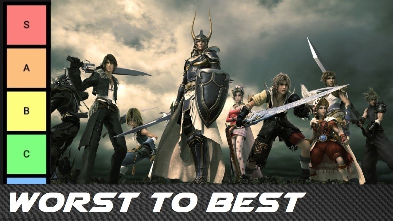 Worst to Best: Final Fantasy Main Heroes (Tier List)