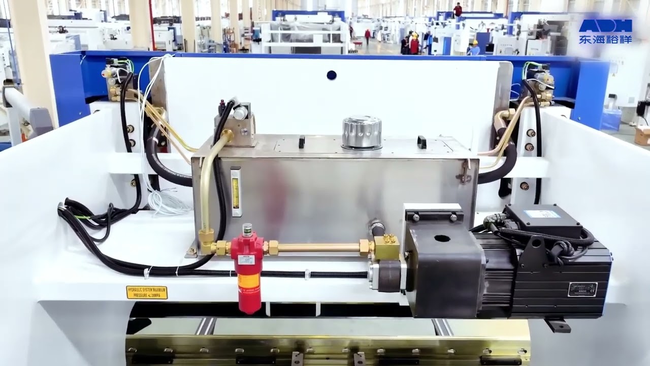 🔧 ADH New Designed 110T 2500 CNC Press Brake with Wilson Pneumatic Clamp 