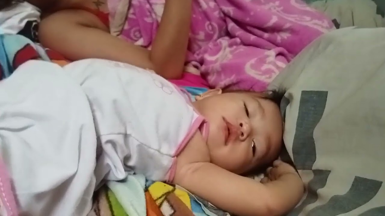 My baby watching on a cellphone