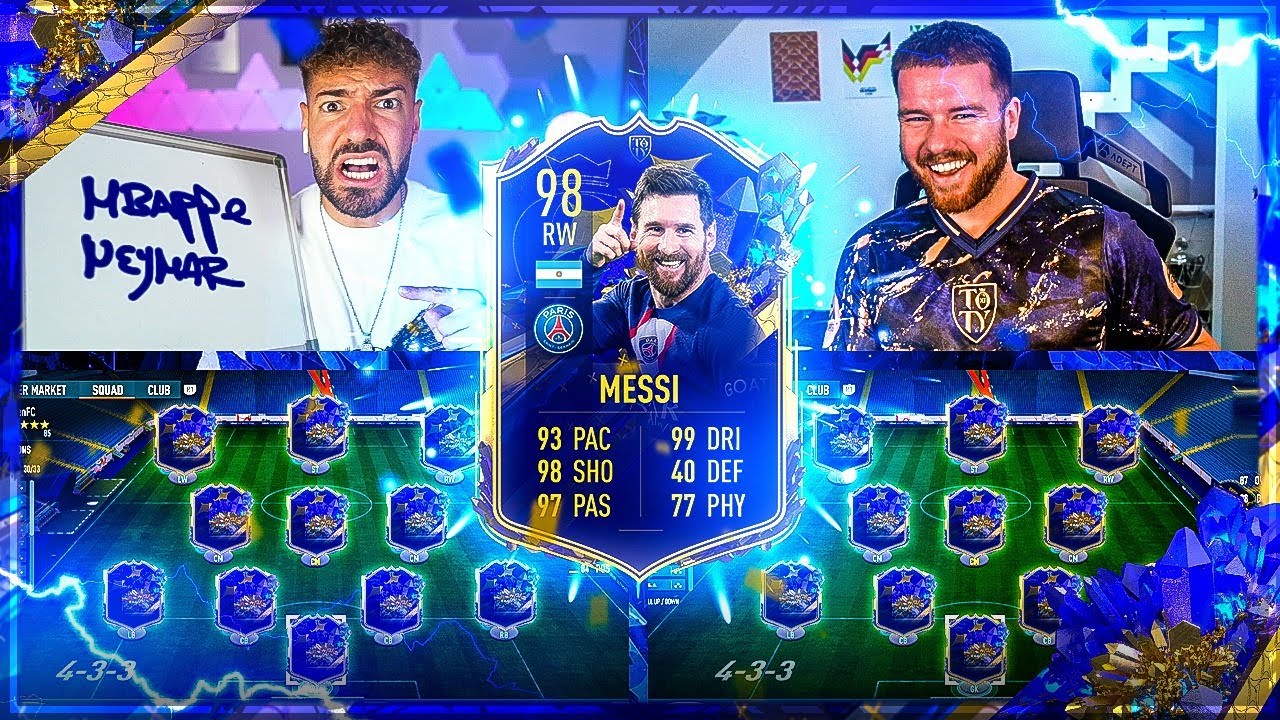 FIFA 23: MESSI TOTY Squad Builder Battle 🔥🔥 Proownez vs Wakez !!