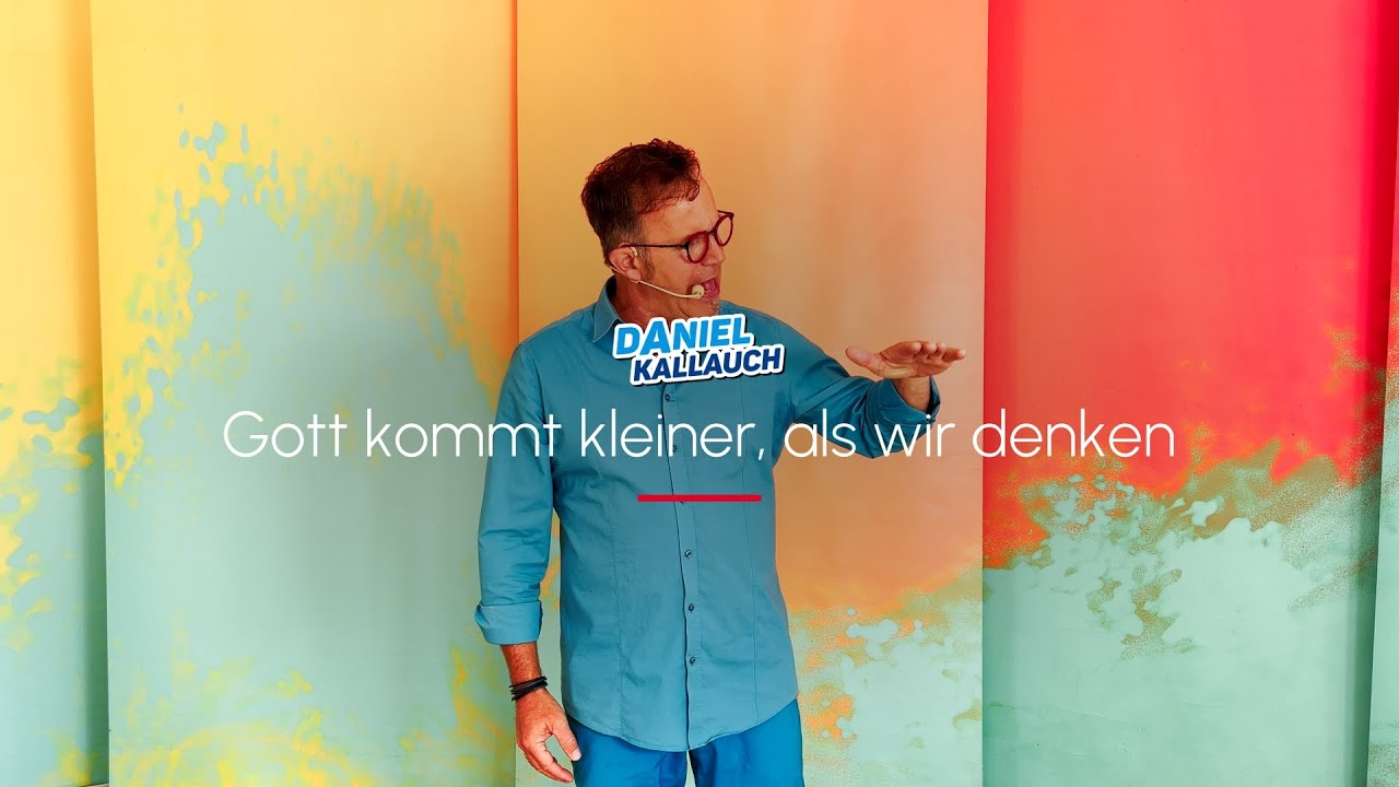 Daniel Kallauch - Gott kommt kleiner, als wir denken - Bewegungen zum Kinderweihnachtslied