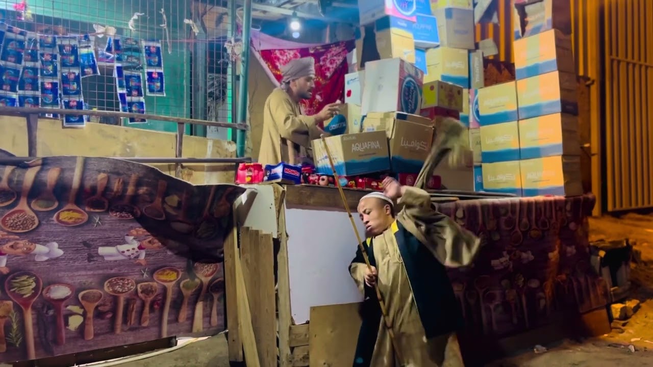 العقبي فتح كُشك سجاير وابو العفي أشتري عربيه 😂😂