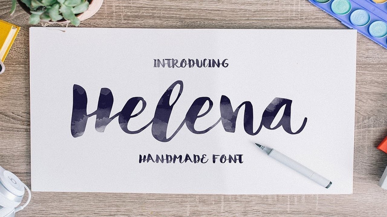 Helena &mdash; Script Font Font Free Download