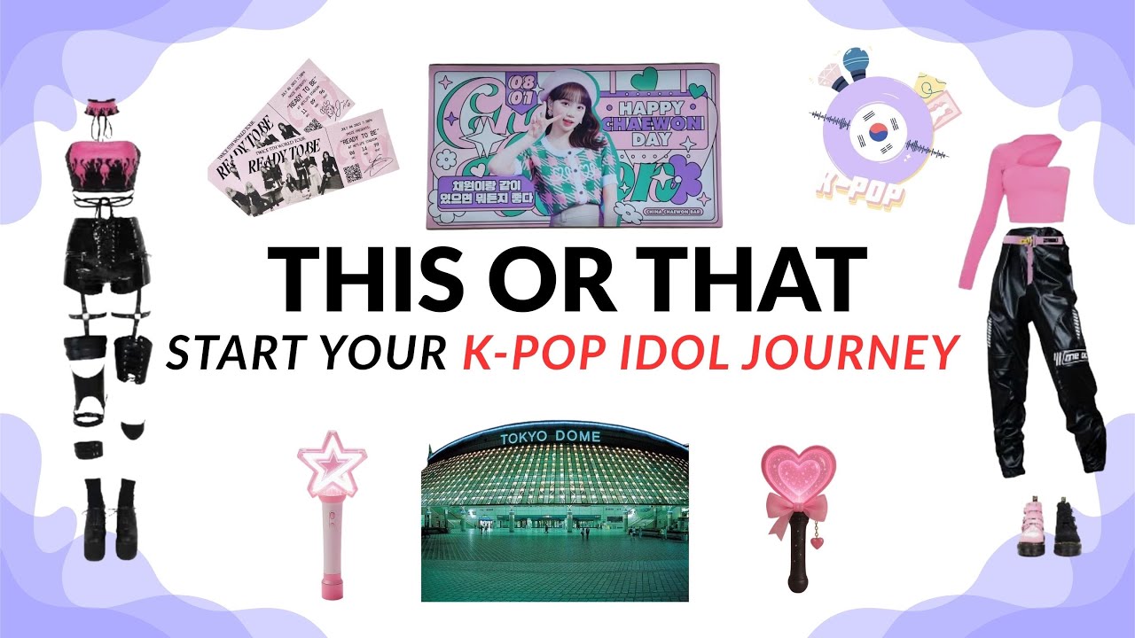 🌟 Start Your K-POP Idol Journey 🎤✨ | THIS or THAT Aesthetic Game 💖