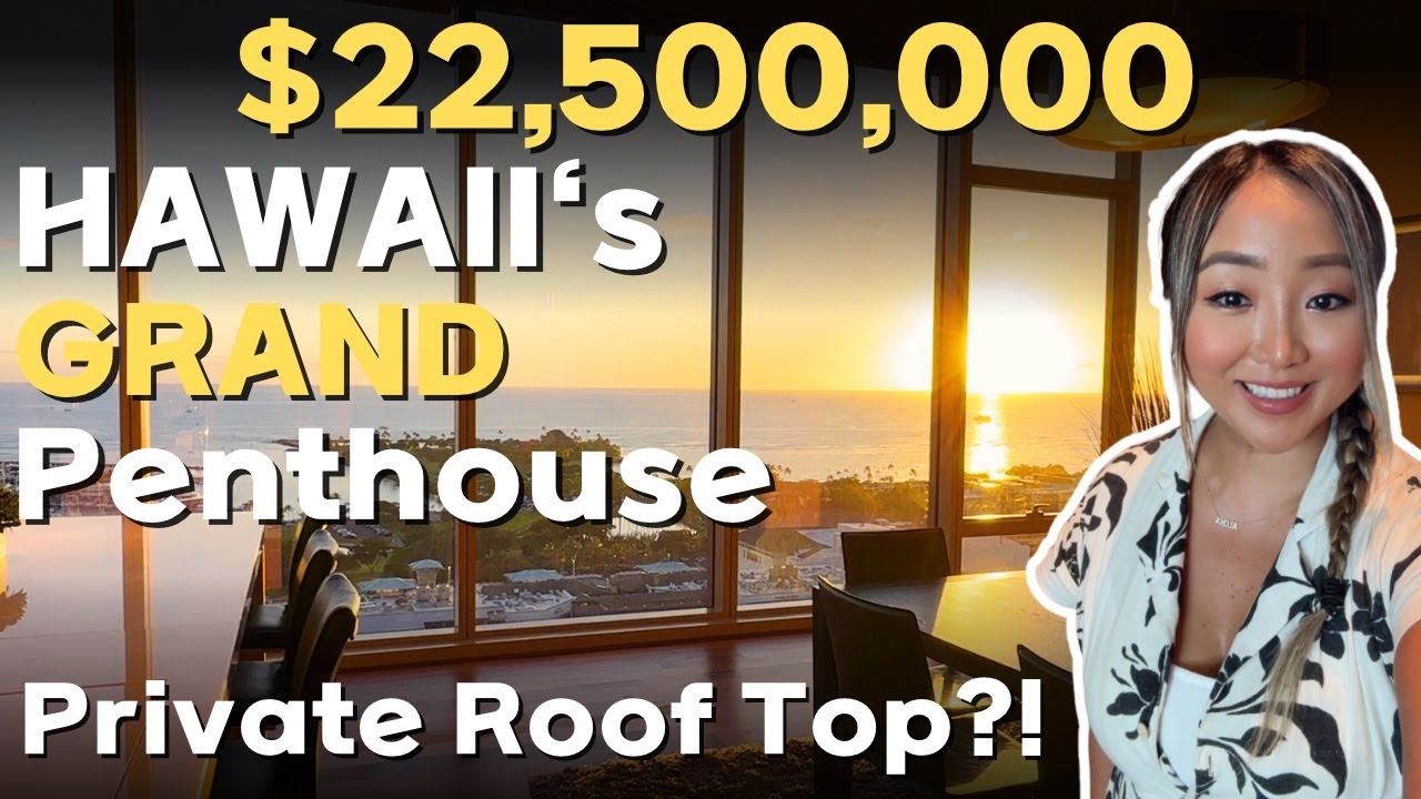 Hawaii’s ULTRA LUXURY Grand Penthouse! Connected to World’s Largest Outdoor mall & Private Roof Top!