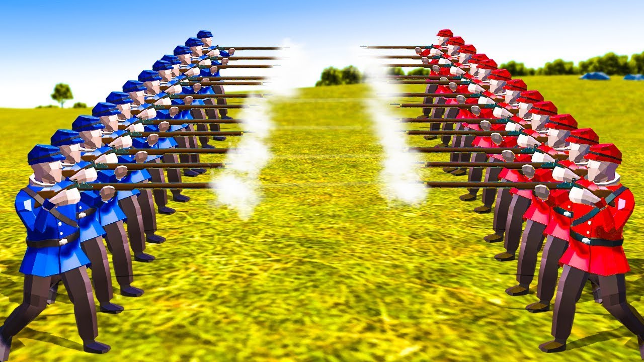 Epic Musket Battles to Win the American Civil War in Ravenfield!