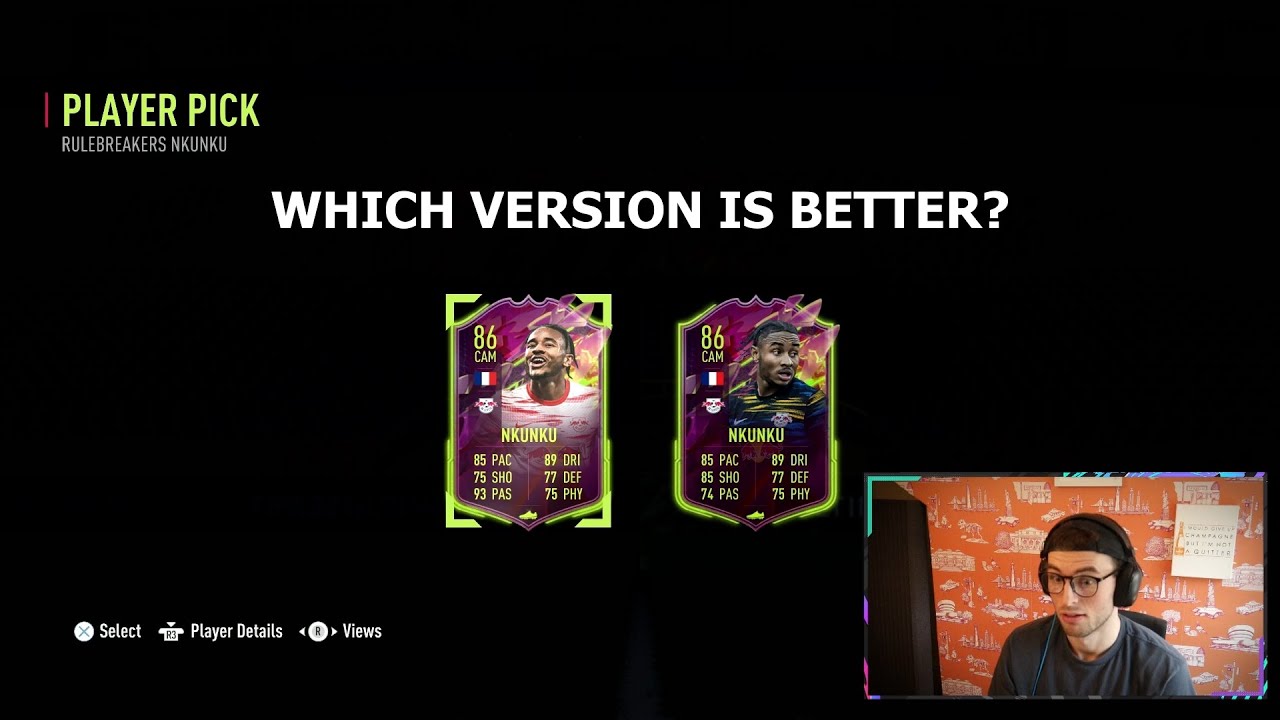 Nick reacts to Rulebreakers Nkunku SBC