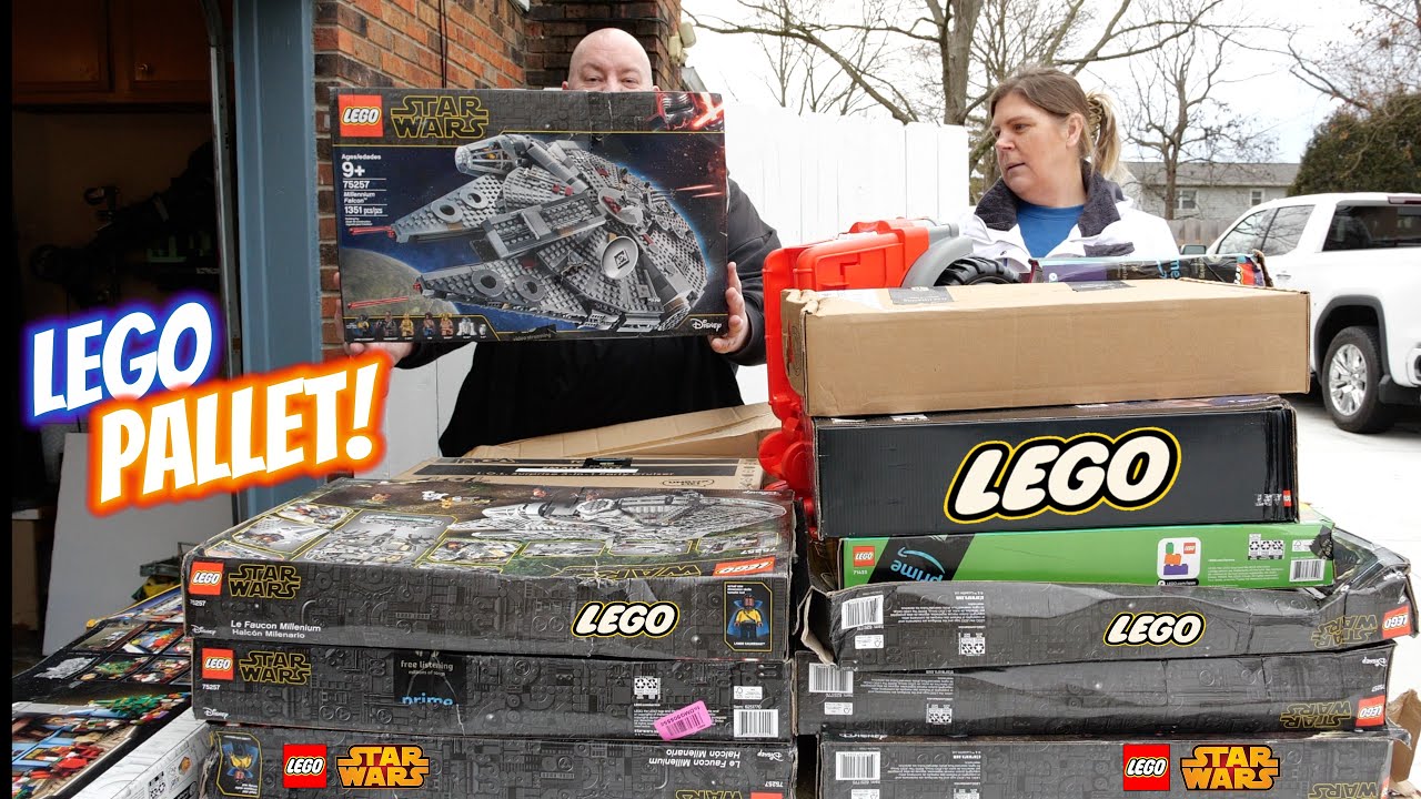 I Bought a Massive $2,600 Amazon Return Pallet FULL of Lego