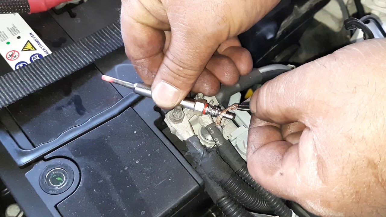 Kangoo ısıtma bujileri patlamış