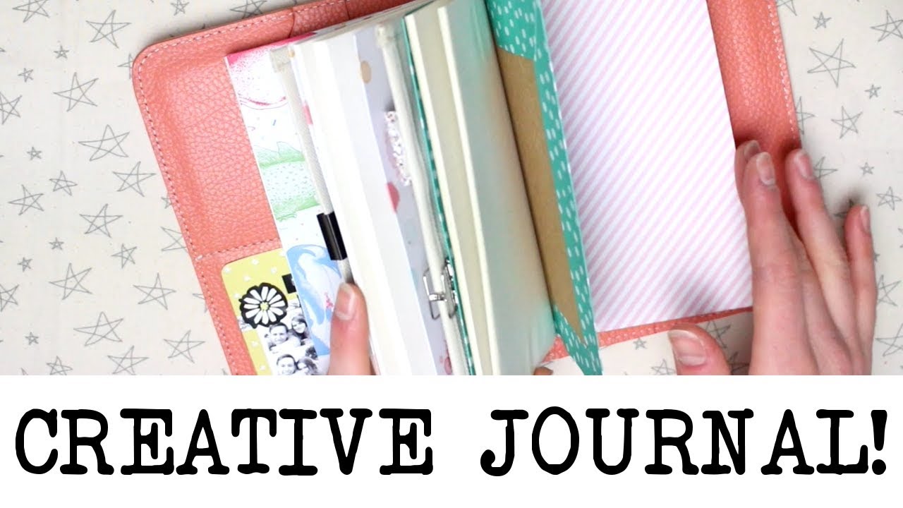 Setting Up My New Creative Journal!