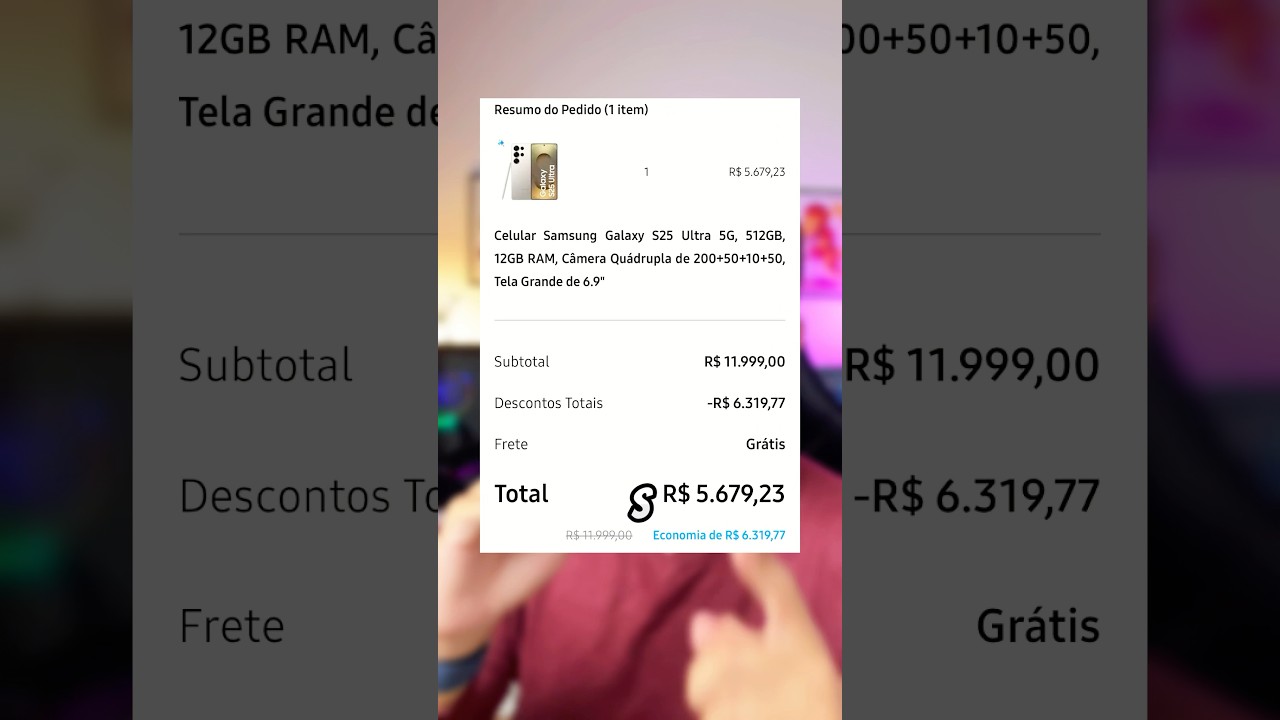 S25 ULTRA POR R$4.500 😱😱😱 Somente com o M&eacute;liuz ✅ #meliuz #cashback #samsung #galaxys25