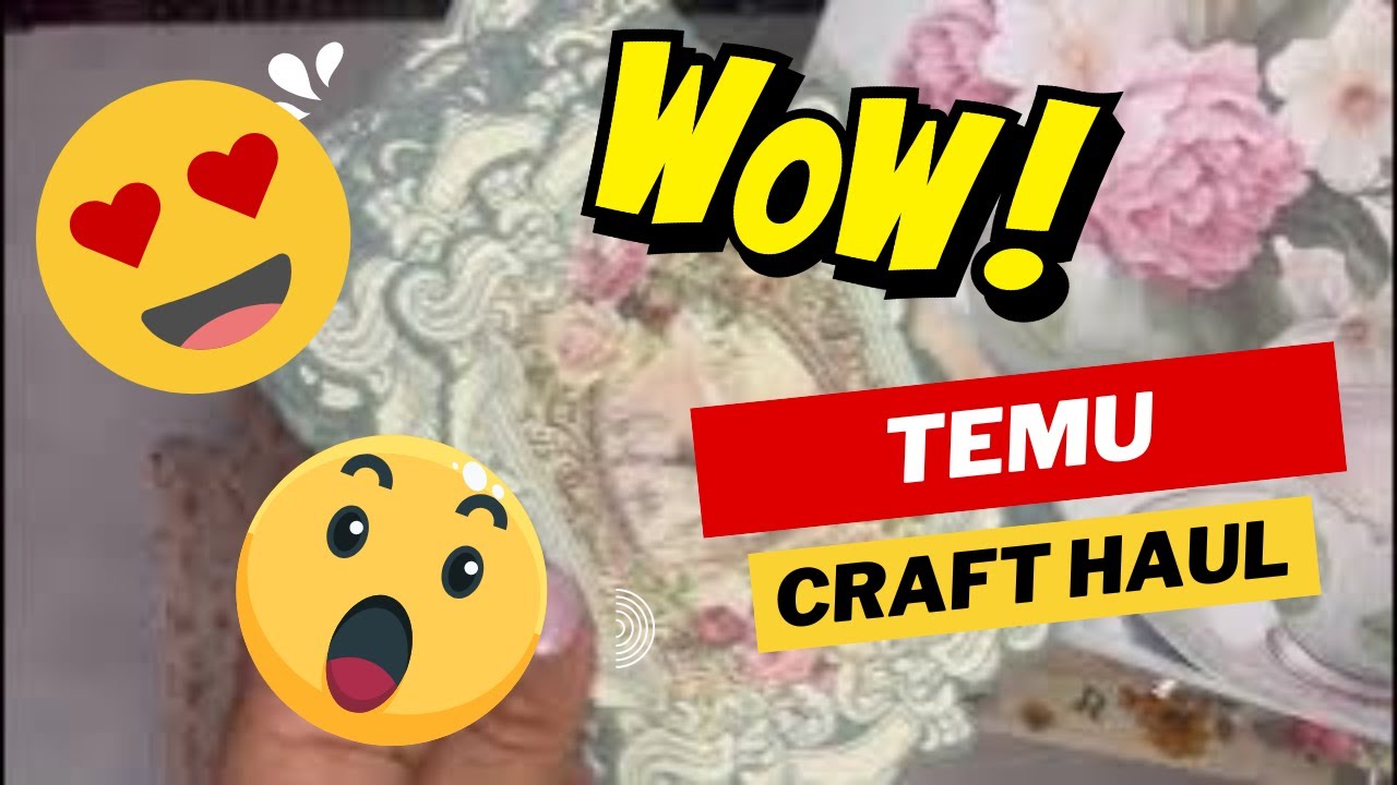Temu Craft and Stationery Haul (Not Sponsored)