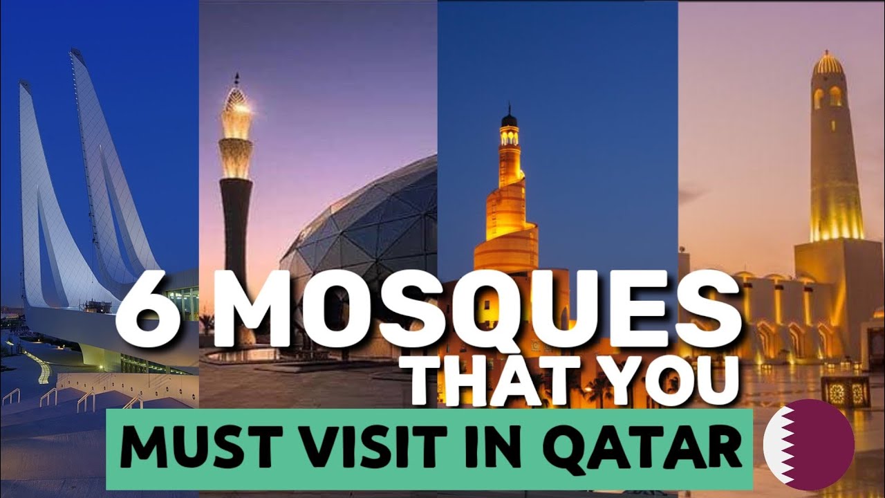 TOP 6 FAMOUS MOSQUES IN QATAR 🇶🇦 | BEAUTIFUL MOSQUES | MOSQUE OF QATAR | #qatar #qatar2022
