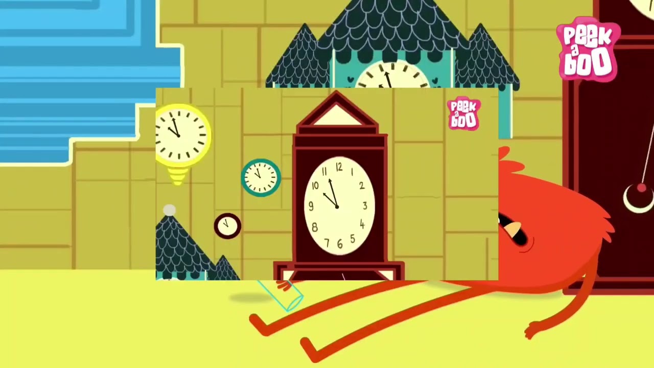 HICKORY DICKORY DOCK ~ GHASTLY CLOCK REVERSE | PSYCHEDELIC EFFECTS