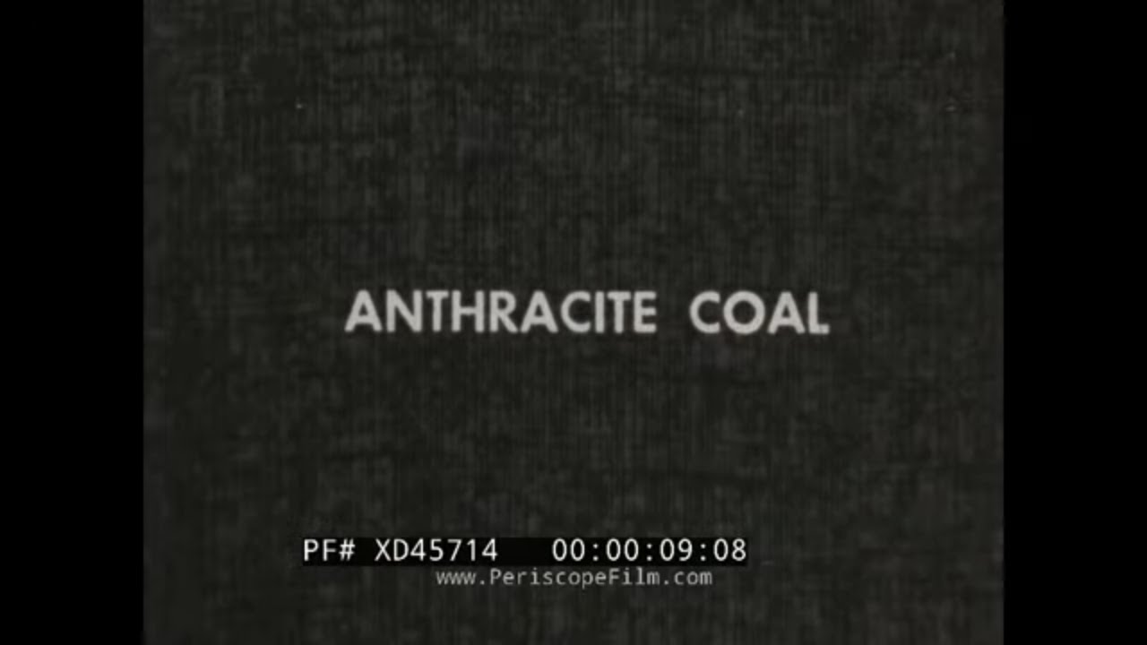 &ldquo; ANTHRACITE COAL &rdquo; SILENT 1920s PENNSYLVANIA COAL MINE & MINING EDUCATIONAL FILM   XD45714