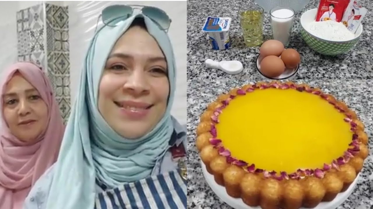 عندك ليمونة 🍊إوا نوضي دابا وجديها كيكة منعشة ولا أروع 🇲🇦🤗