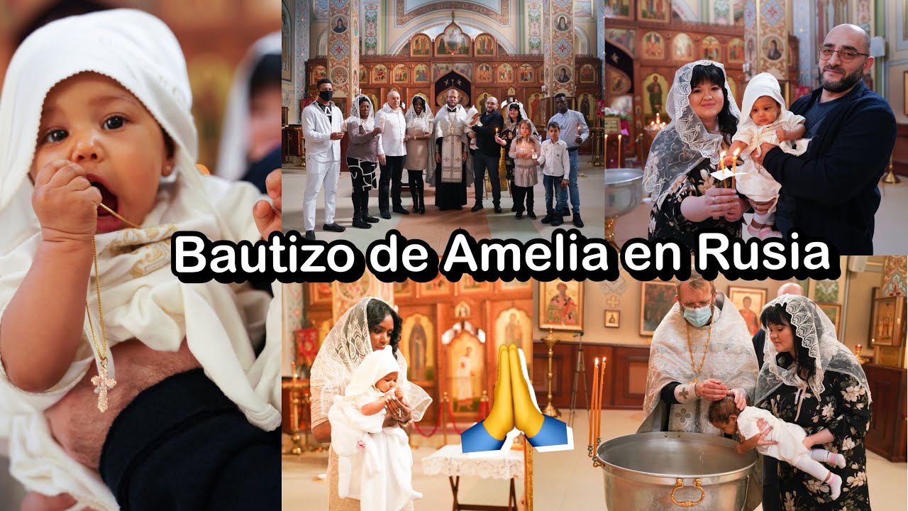 BAUTIZO DE AMELIA EN RUSIA CON MI FAMILIA | TODOS EN FAMILIA COMPARTIENDO | 13 Feb 2021