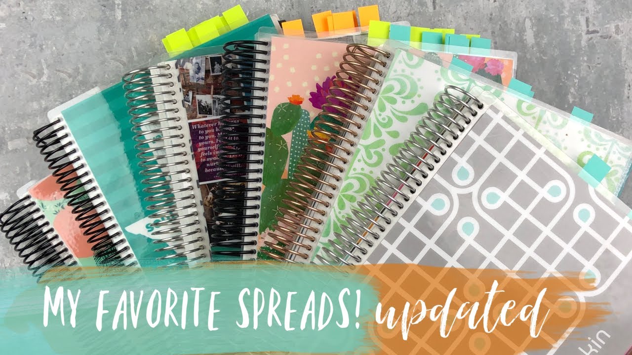 MY ALL-TIME FAVORITE PLANNER SPREADS | tattooed teacher plans
