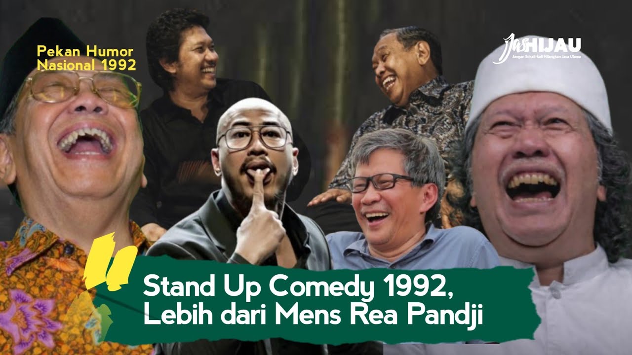 Lebih dari Mens Rea Pandji, Stand Up Comedy Cak Nun dan Gus Dur di Masa Orde Baru (1992)