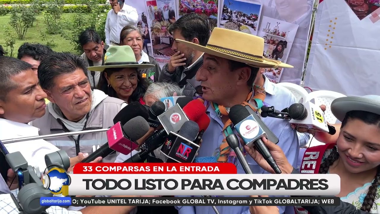 33 COMPARSAS DE COMPADRES SE PREPARAN PARA ENTRADA DEL JUEVES 5F