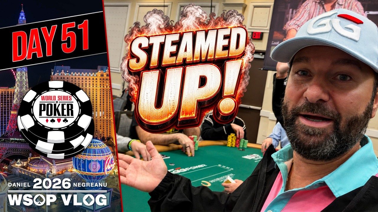 STEAMED UP DEEP in the $25k HORSE EVENT! - 2026 WSOP VLOG Day 51