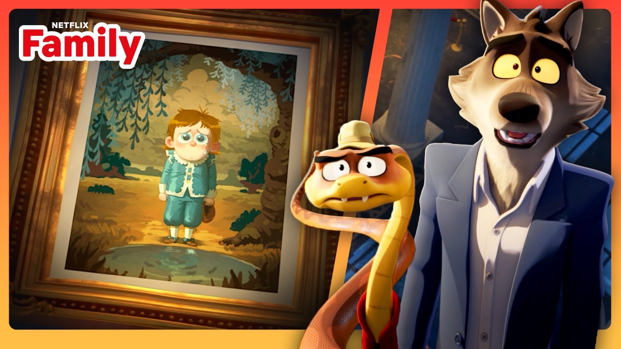 The Bad Guys Attempt an Art Heist! | The Bad Guys: Breaking In | Netflix Family