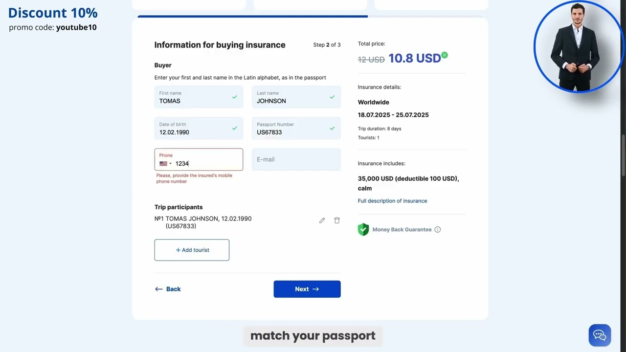 How to buy travel insurance for Spain? Discount 10%