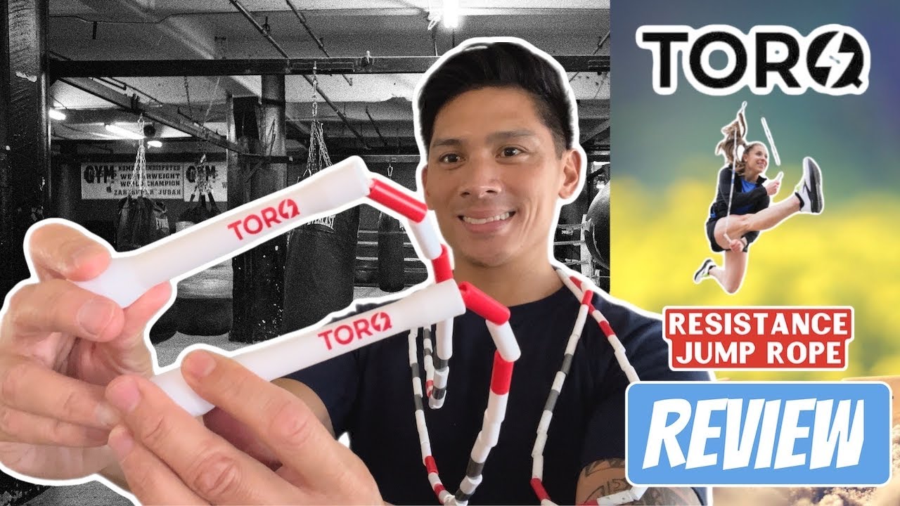 TORQ Jump Rope Company Resistance Jump Rope REVIEW- BEADED JUMP ROPE PERFECT FOR TRICKS!