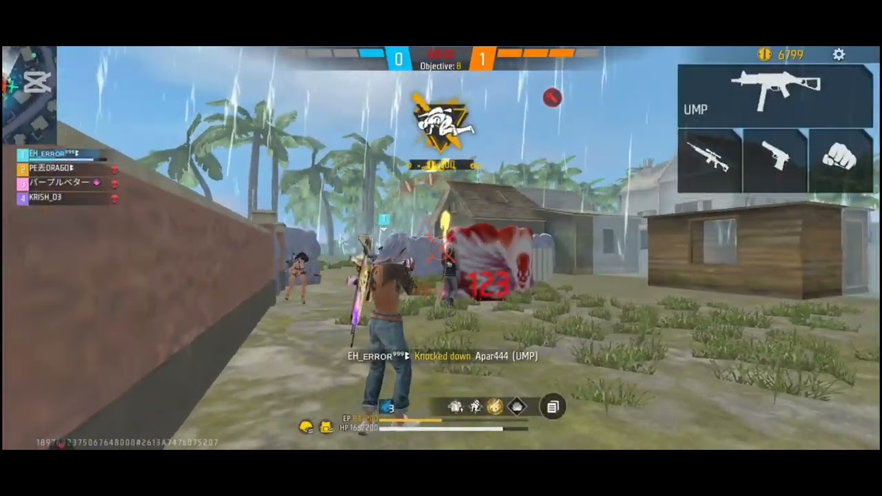 First shot video 1v4 support me