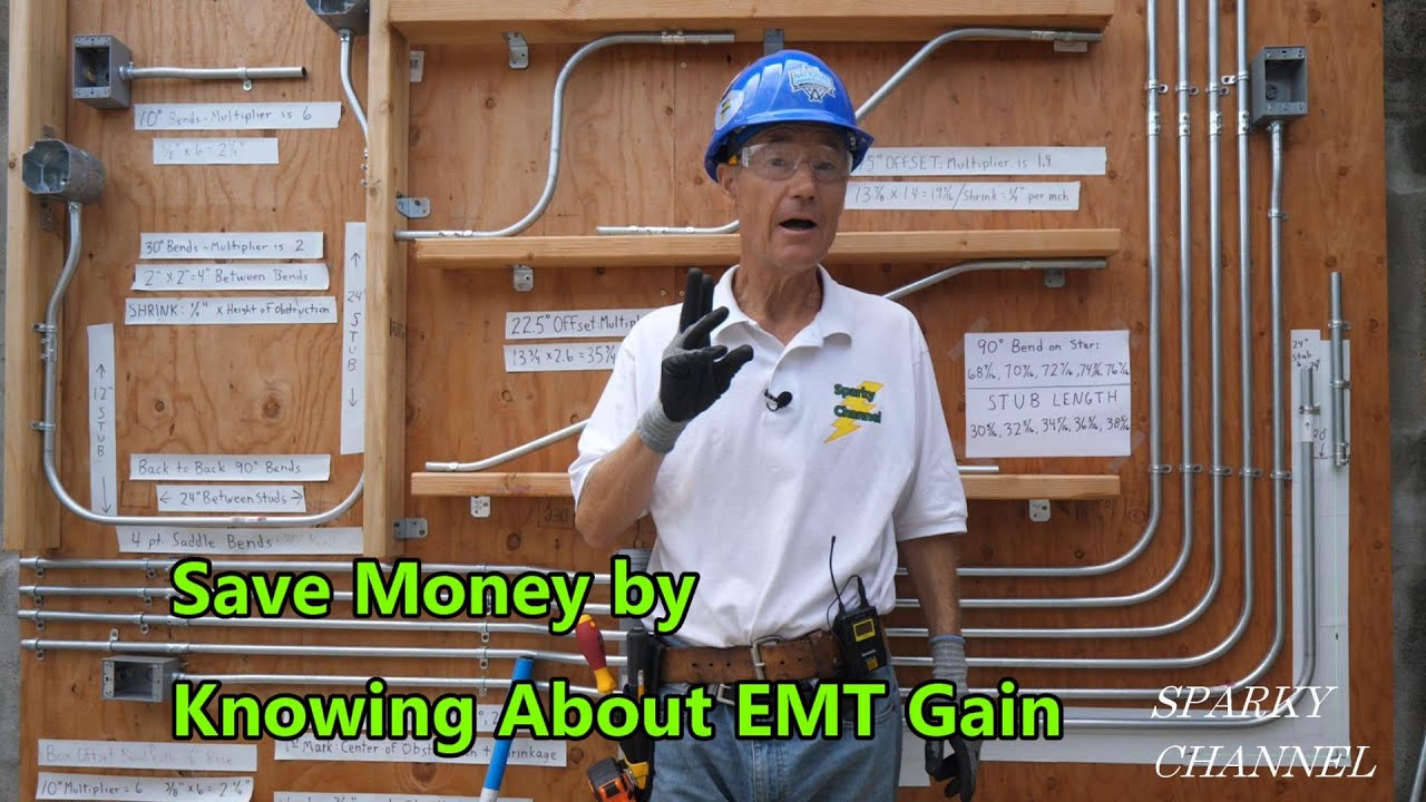 Save Money By Knowing About EMT Bending Gain