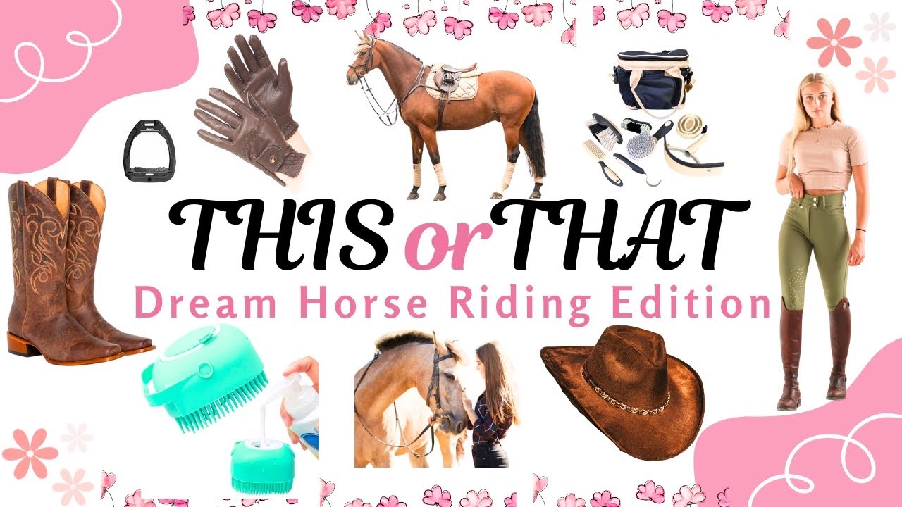 Build Your DREAM Horse Riding edition | This or That 🐴🐎