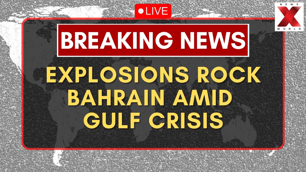 Iran Israel War LIVE : Loud Explosions In Bahrain As Gulf Tensions Escalate Amid Iran Attacks