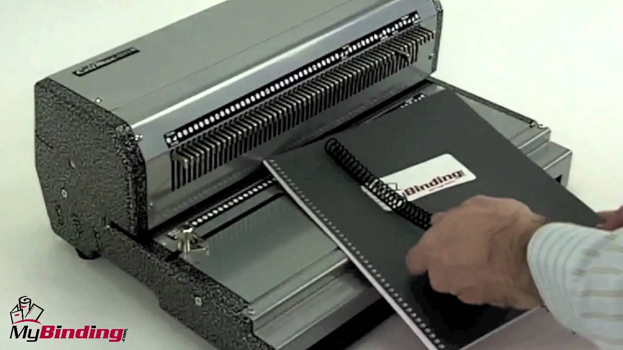 Akiles CoilMac M Plus Manual Coil Binding Machine Demo