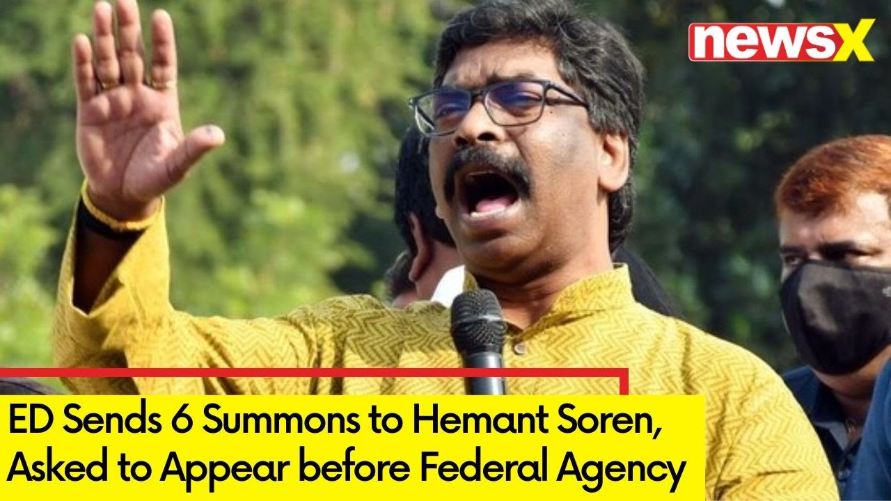 ED Sends 6 Summons to Hemant Soren | Asked to Appear before Federal Agency | NewsX
