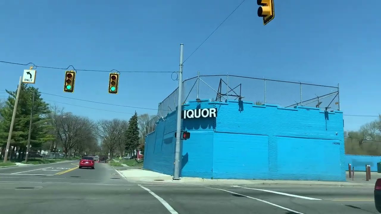 Driving to Fraser, Michigan from Detroit, Michigan 🇺🇸 April 2023