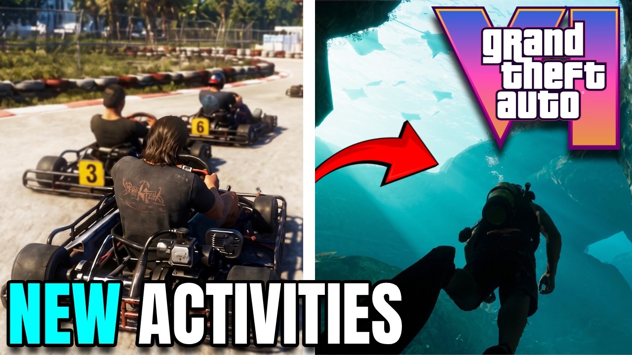 Все подтвержденные активности и функции GTA 6 на данный момент