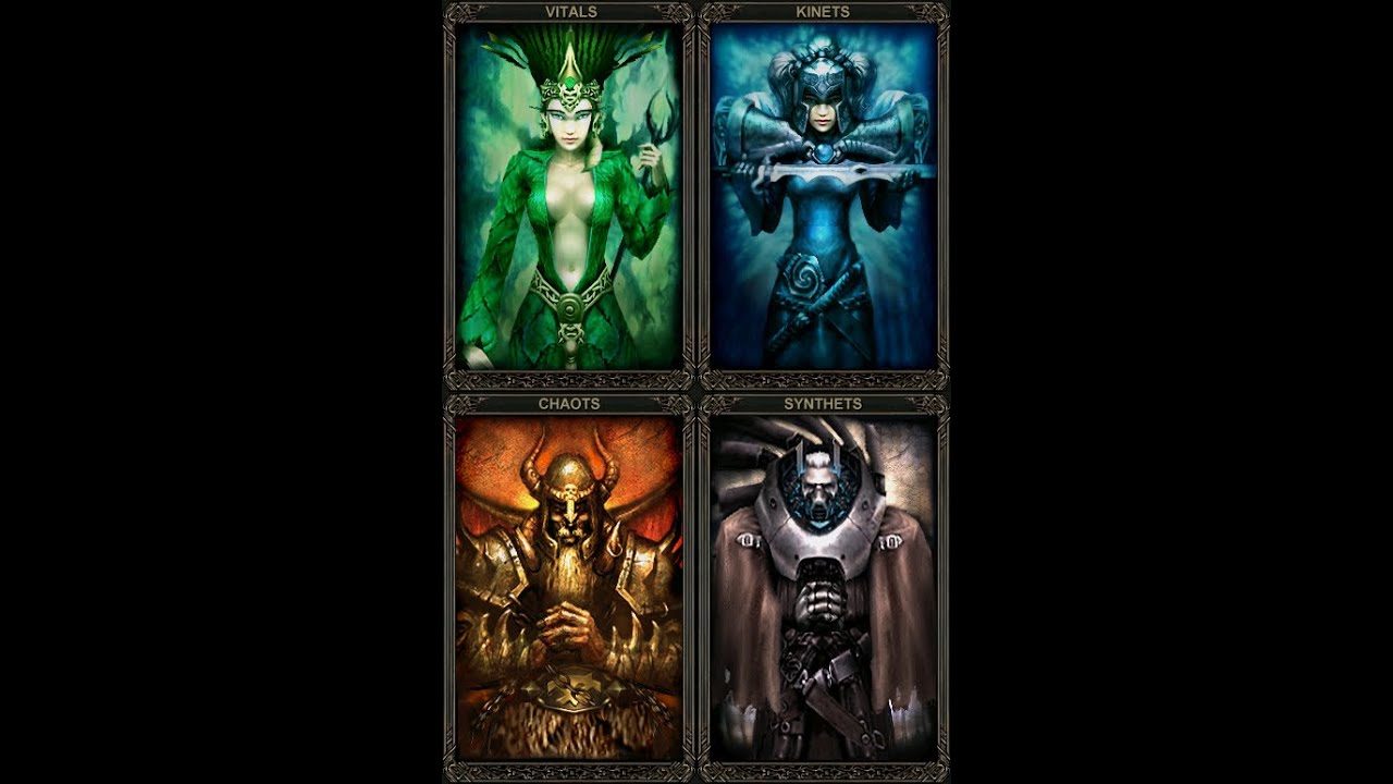 Etherlords. The Final Battle on Impossible Difficulty (Hard) - All Lords