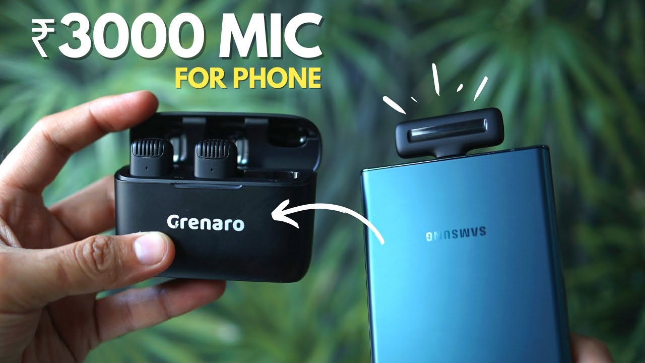 Rs.3000 Wireless Mic for Mobile | Best Budget Microphone for YouTube?