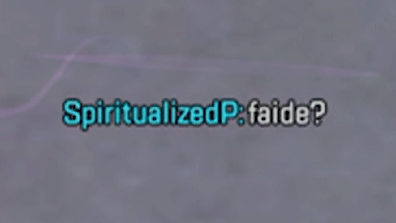 my teammate thought I was Faide so I couldn't lose..