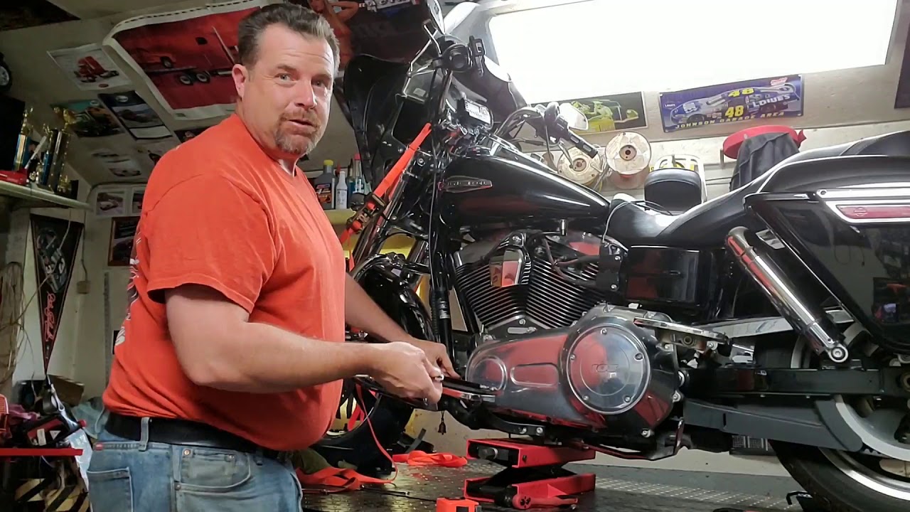 Harley Dyna Switchback shifter linkage change