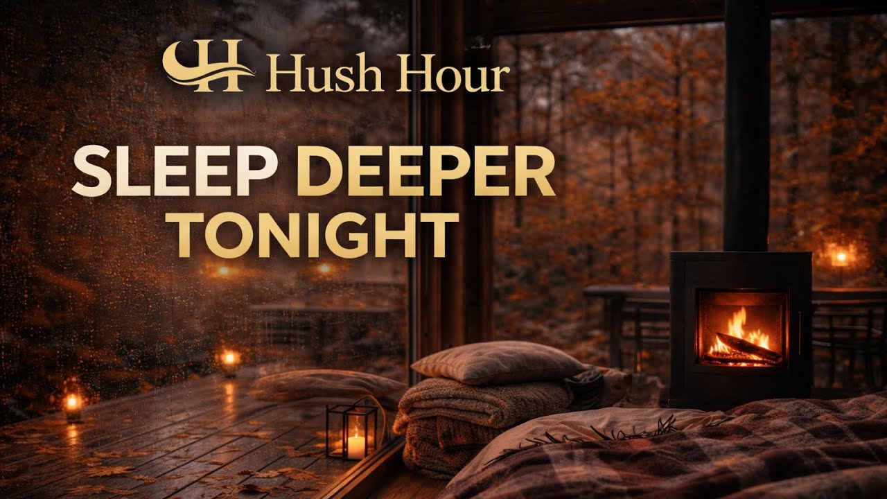 Deep Sleep in (1 Hour) | Rain Sounds & Soft Piano