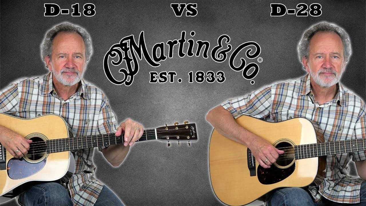 Martin Modern Deluxe D-18 vs D-28 Sound Comparison