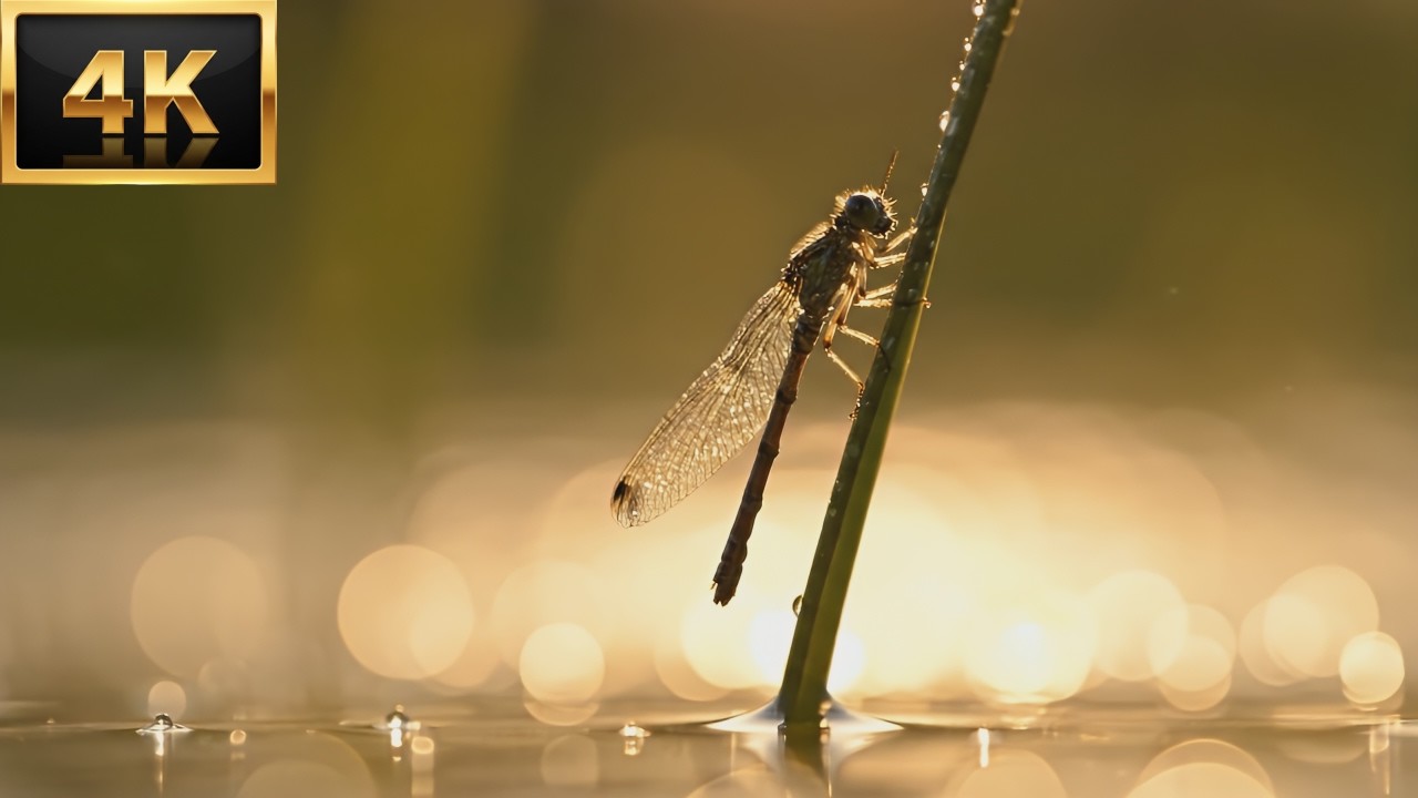 Cinematic Nature Close-Up in 4K | Relaxing Macro Footage — Serenity Series #14